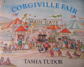 Corgiville Fair by Tasha Tudor 1st Edition