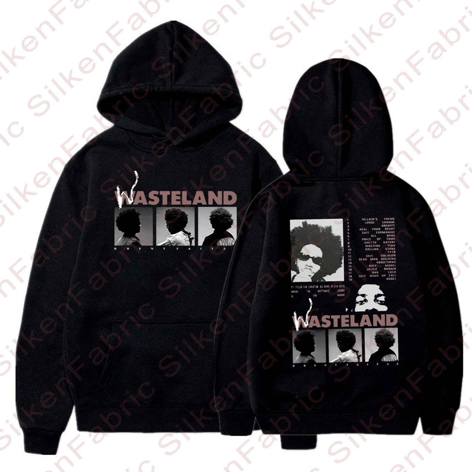 Discover Brent Faiyaz Wasteland 2 Sides Shirt, Brent Faiyaz Vintage Shirt