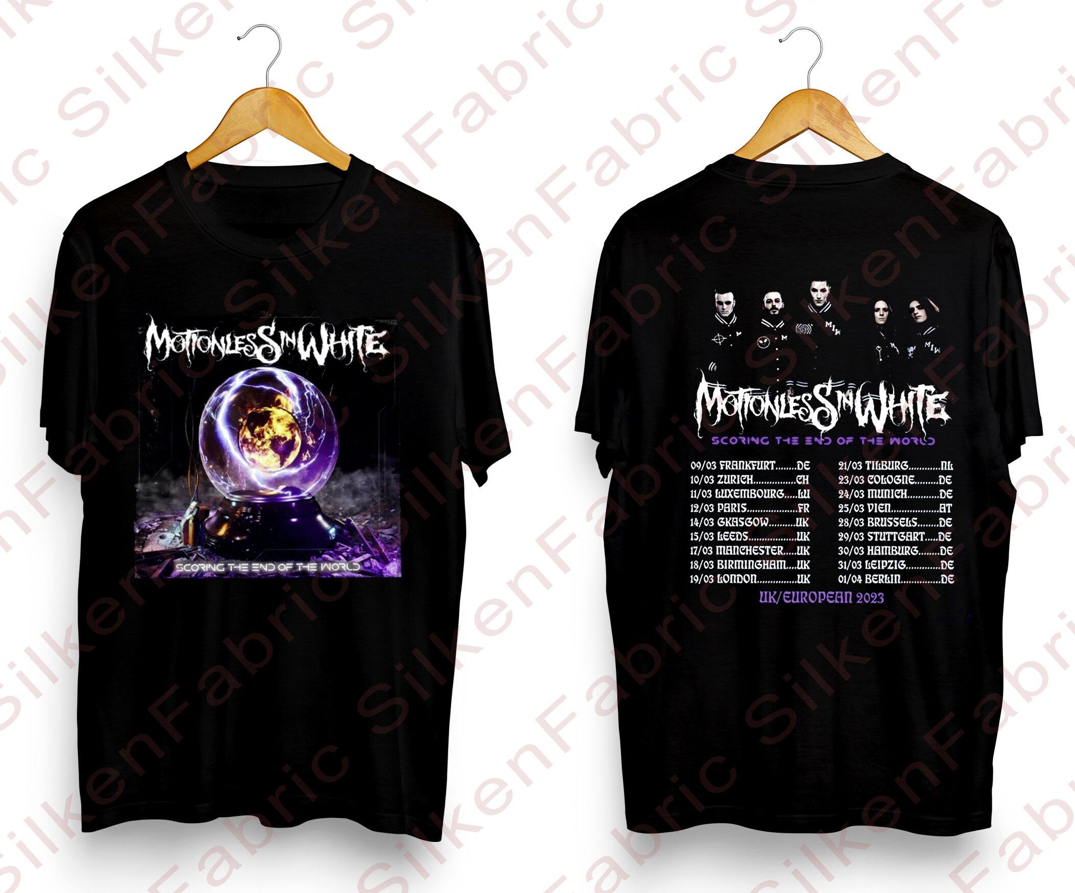 Motionless In White tour 2023 Scoring The End Of The World Tour Uk