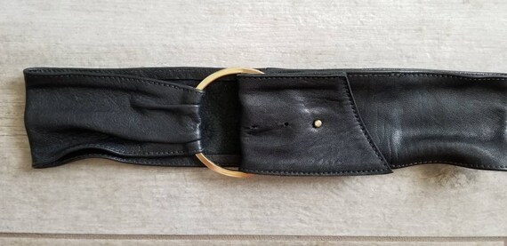leather sash belt