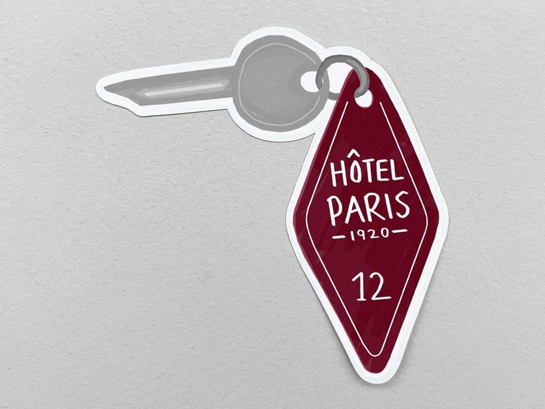 Hotel Keys – Sticker - Etsy