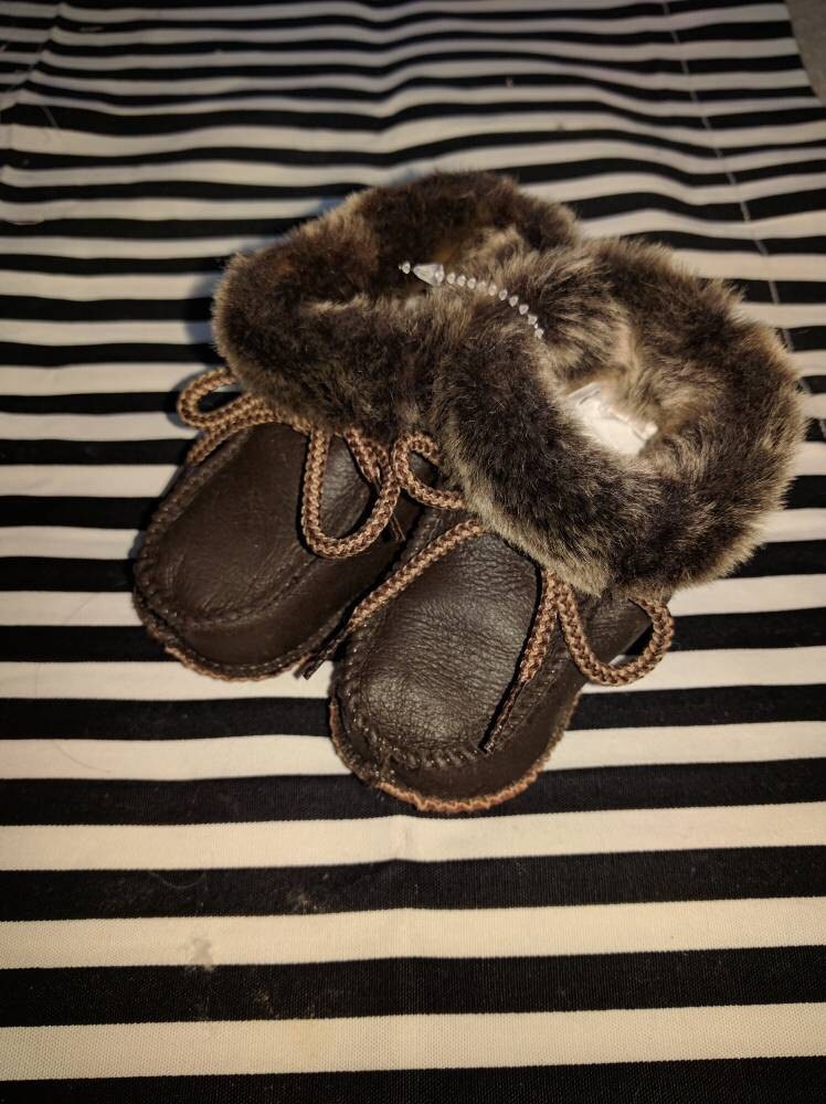 Lambskin Booties - Cream