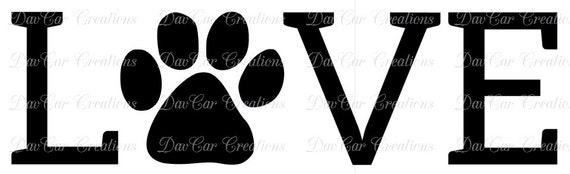 Free Free 95 Love Dog Print Svg SVG PNG EPS DXF File