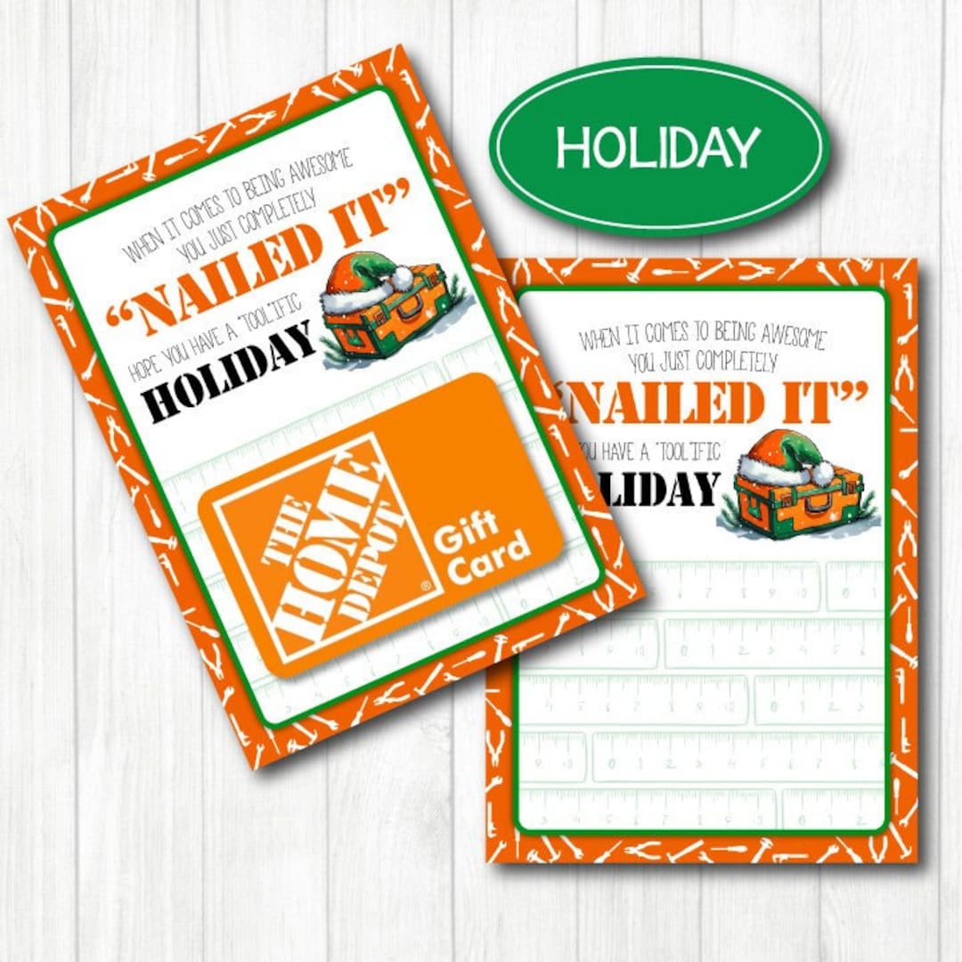 Christmas HOME DEPOT Gift Card - Il 1080xN.5627477863 E9ei 