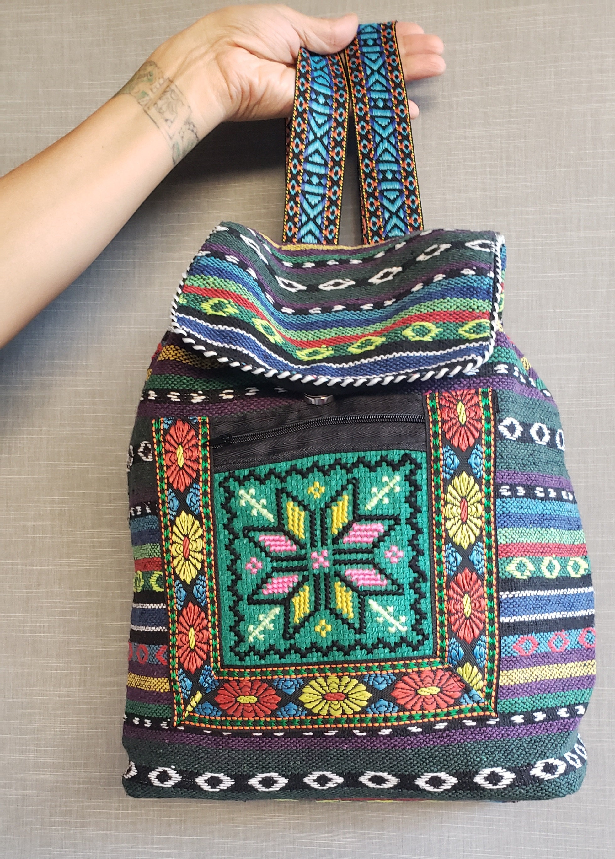 Mexican Multicolored Stripped and 