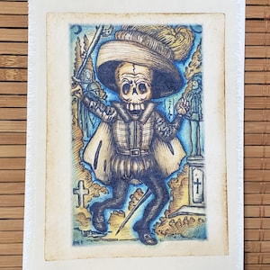 El Maricahi Day Of The Dead Art Print.