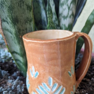 Coffee Lover Pottery Mug. Handmade Mug. Gift for Him/Her, Tea Ceramic Mug. Hot Chocolate Ceramic Mug.