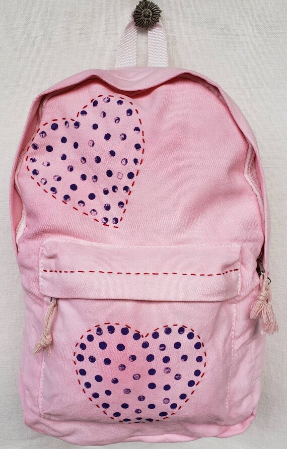 love pink backpack