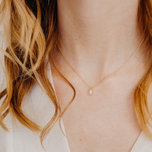 Remi Necklace, Gold Necklace, Dainty Gold Necklace, Tiny Gold Necklace, Simple Gold Necklace, Everyday Necklace, Minimalist Necklace