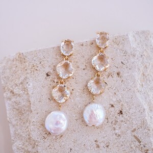Brynn Earrings Clear