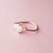 Finley Ring, Rose Quartz Ring, Rose Gold Ring, Dainty Gemstone Ring, Boho Ring, Gold Ring, Rose Quartz Ring Gold, Gifts for Her, Pink Ring 
