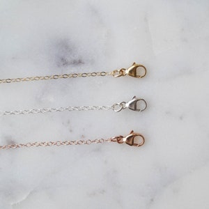 Upgrade Your Clasp, Lobster Clasp, 14k Gold Fill Clasp, Rose Gold Fill Clasp, Sterling Silver Clasp image 6