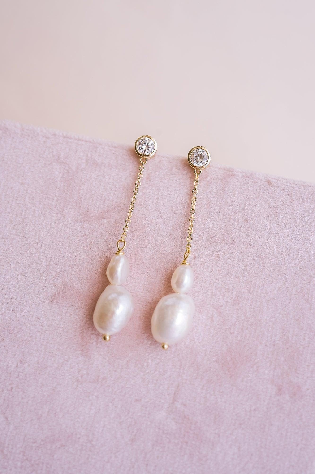 Pearl Drop Earrings