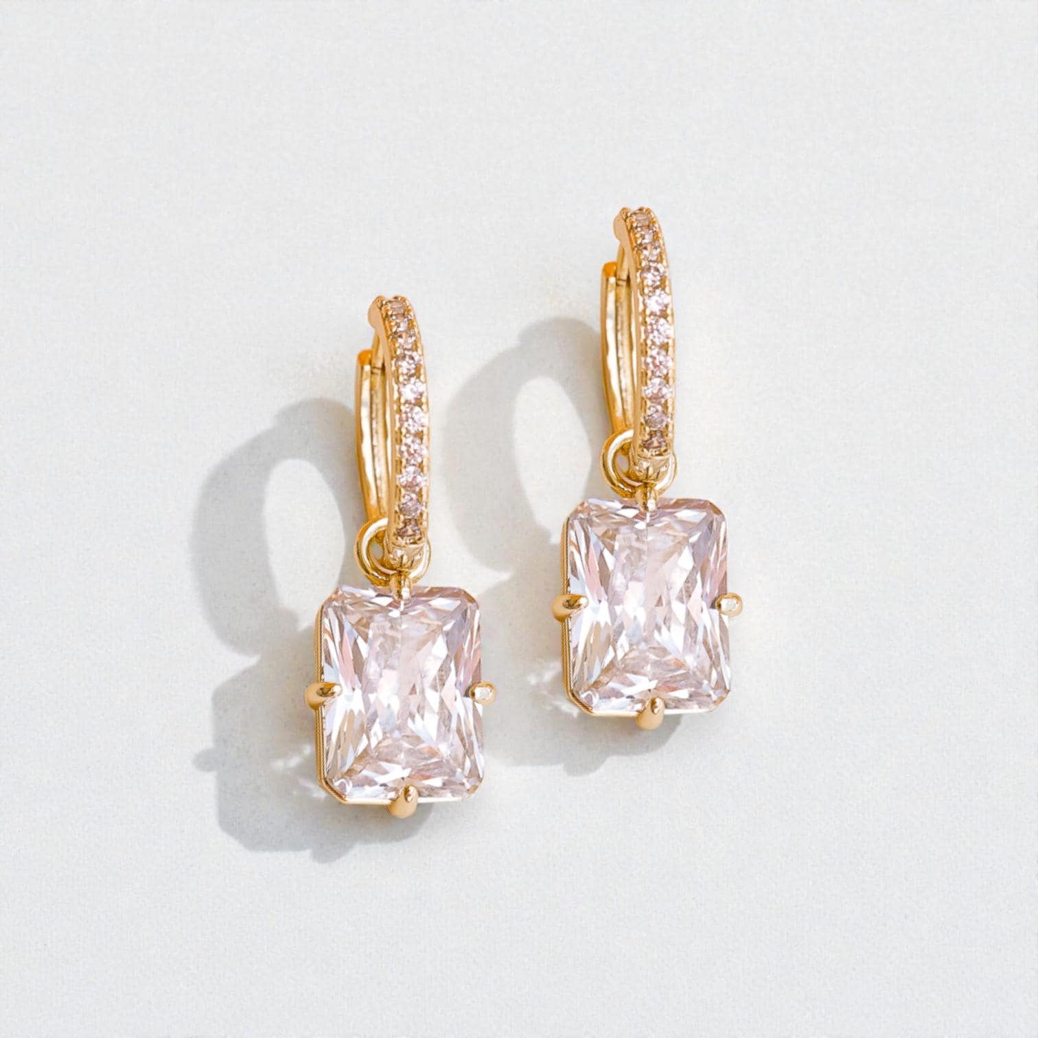Gold Drop Earrings
