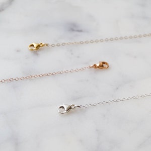 Upgrade Your Clasp, Lobster Clasp, 14k Gold Fill Clasp, Rose Gold Fill Clasp, Sterling Silver Clasp image 3