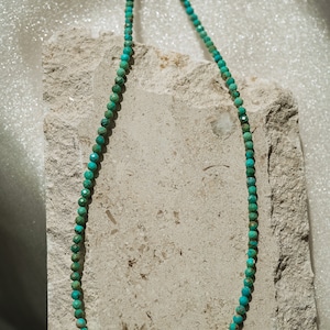 Collier de perles Leilani, collier de pierres précieuses, collier de superposition, tour de cou de perles, collier turquoise, collier aigue-marine, collier Labradorite image 6