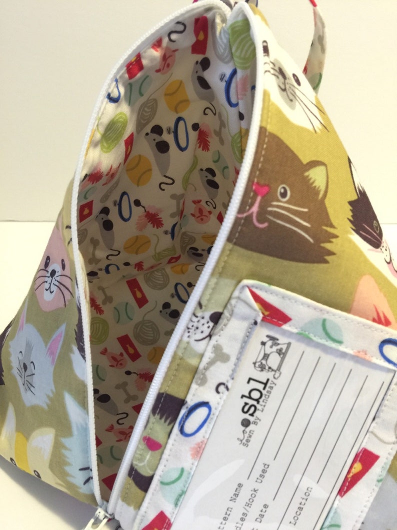 Cats Tetra Knitting Bag