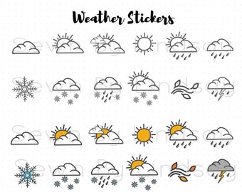 SBL Digital Weather Stickers