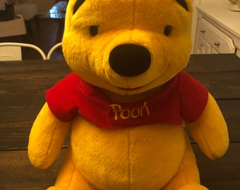winnie the pooh teddy bear large