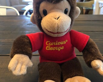 curious george gnocchi plush
