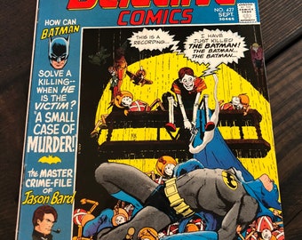 Vintage Batman Comic Etsy