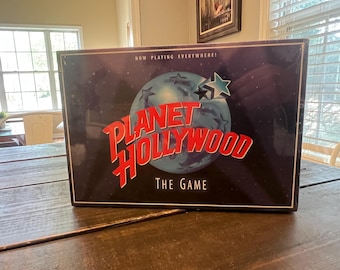 Vintage 1997 Planet Hollywood The Game of Movie Trivia (Milton Bradley VTG) Brand New Factory sealed