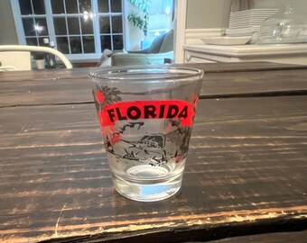 Vintage Florida Souvenir Shot Glass