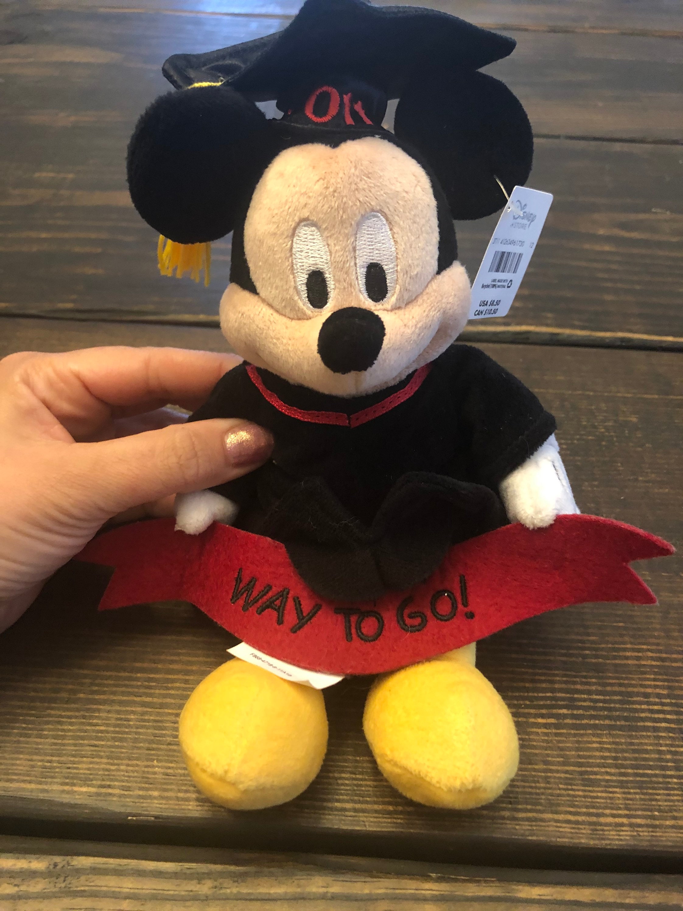 stuffed mickey mouse disney store