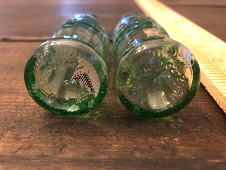 Vintage like Coca Cola salt and pepper shakers