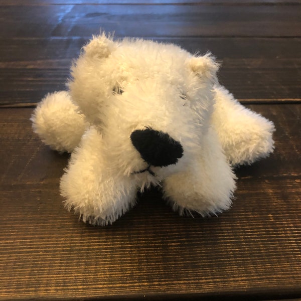 Ganz Webkinz Polar Bear Plush Toy Stuffed Animal No Code