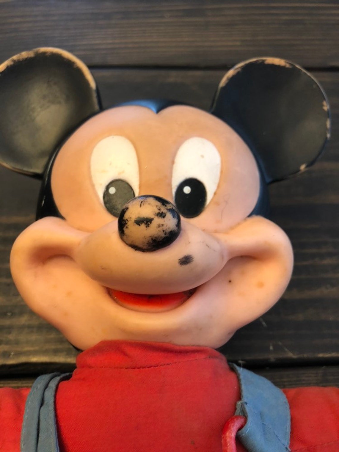 Vintage 1980s Mickey Mouse Learn to Dress Me Doll Mattel Etsy