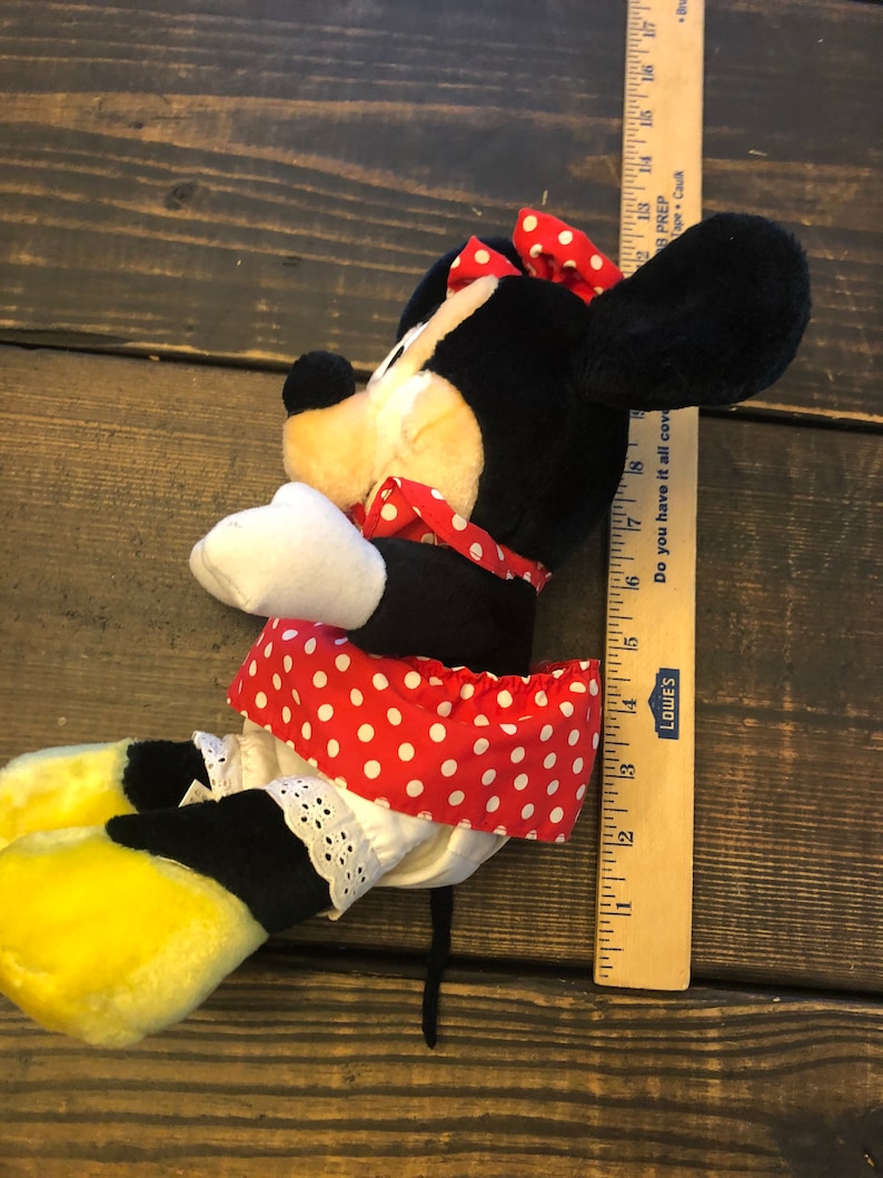 Vintage Minnie Mouse Plush Official Disney World parks Bild 3