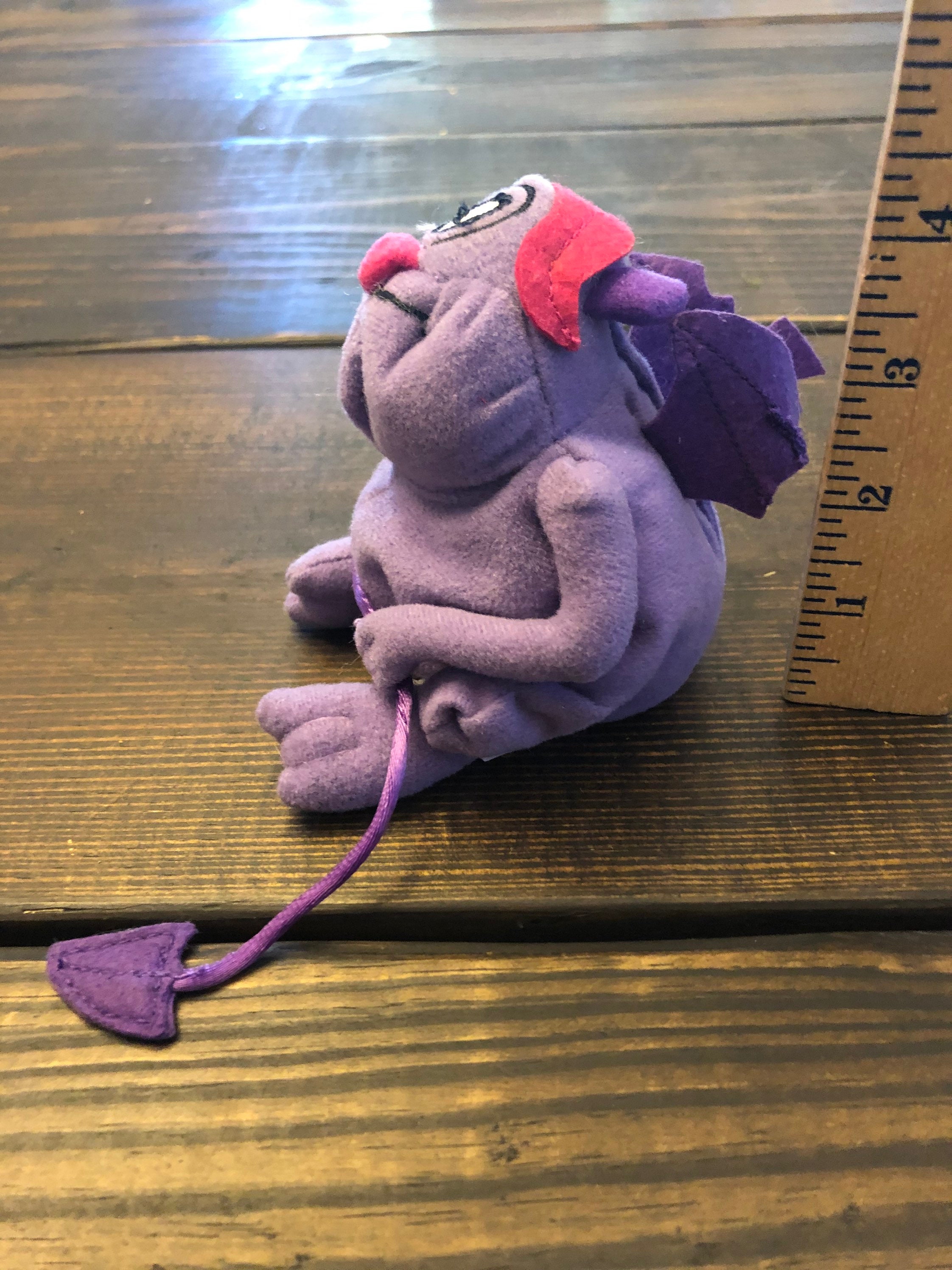 Disney Store Hercules Plush Purple Gargoyle Monster Bean Bag | Etsy