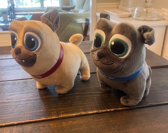 Disney Puppy Dog Pals Bingo & Rolly Plush Stuffed Animal Large