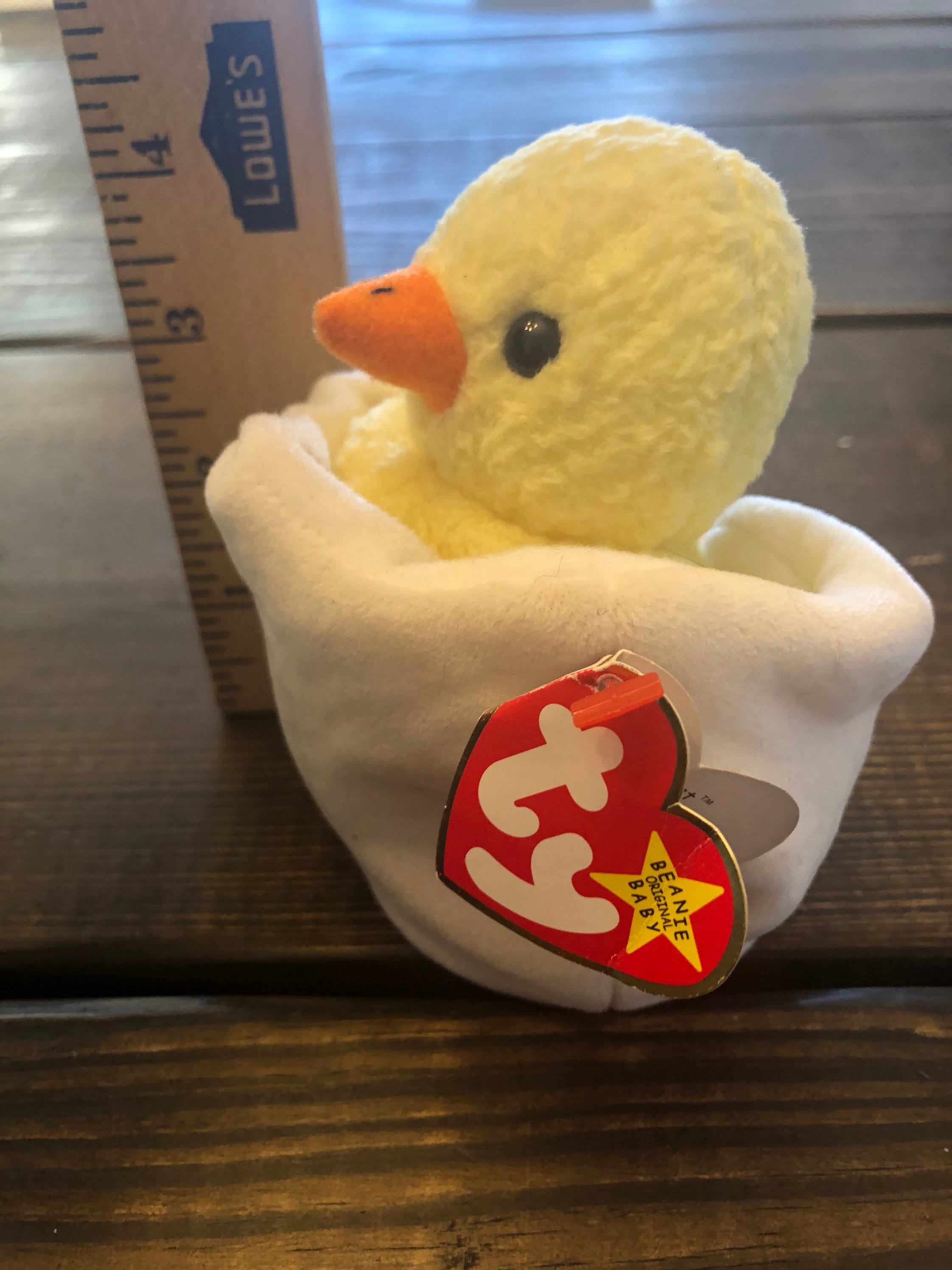Vintage Ty Beanie Baby Eggbert with Tags | Etsy