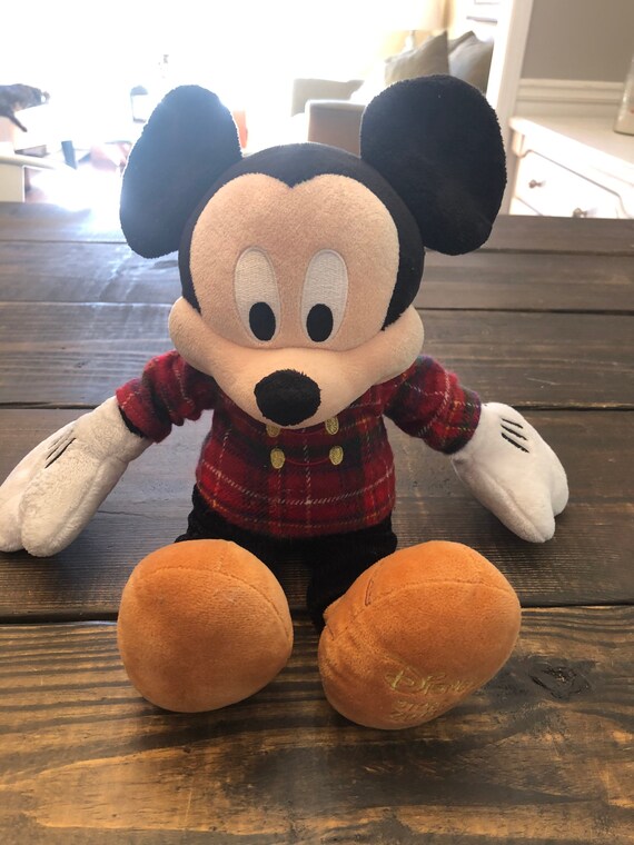 stuffed mickey mouse disney store