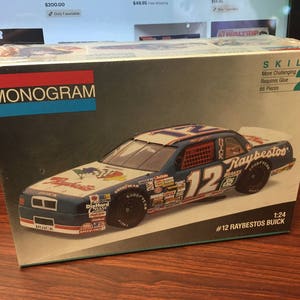 Vintage Sealed in box Monogram #12 Raybestos Buick 1:24 scale model