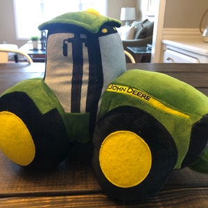 John Deere Tractor Plush Stuffed Toy Australia - Main Image
