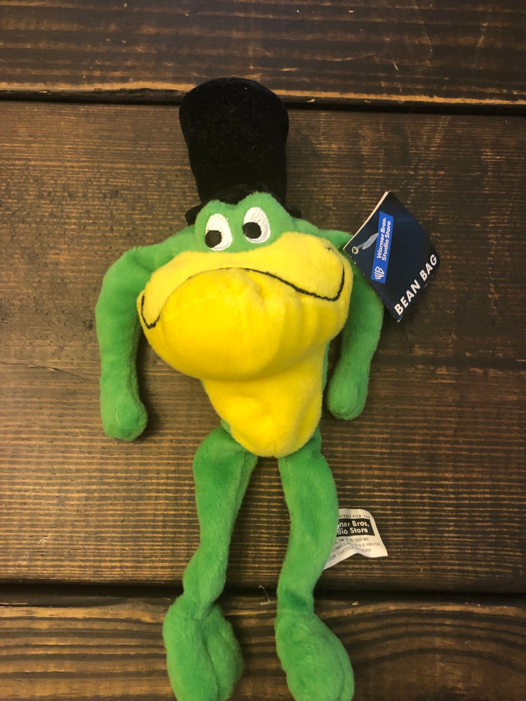 Vintage 1998 Warner Bros Studio Store MJ Michigan Jose Frog Bean