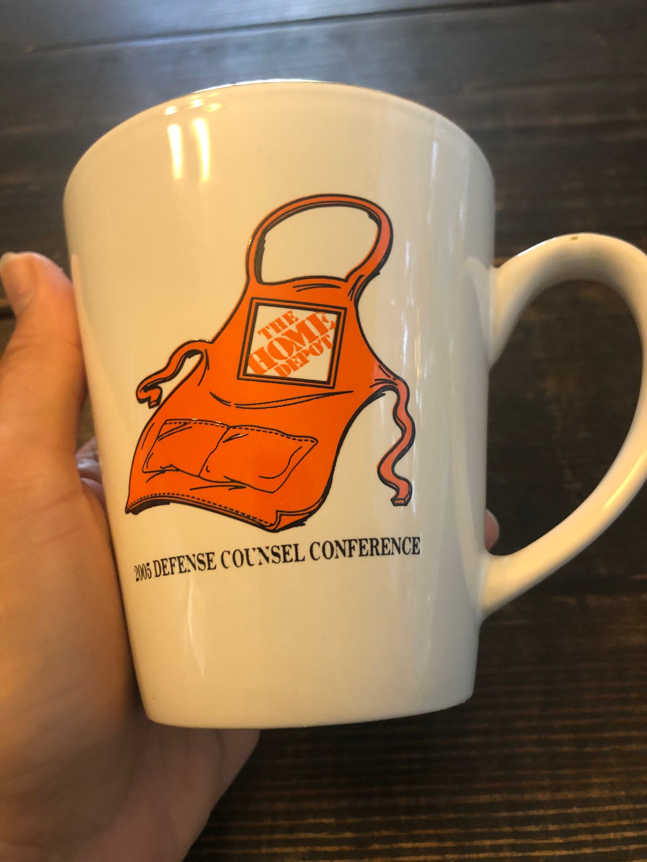 The Home Depot Classic Coffee Mug 12 oz. Collectible Tea Cup