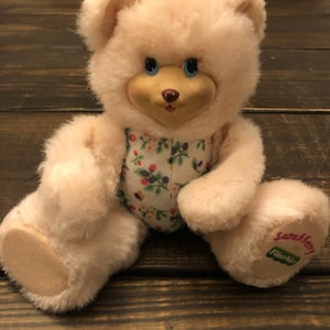 Vintage Collectable Fisher Price Briarberry Bear Sarah Berry Plush Stuffed Animal