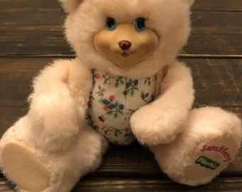 Vintage Collectable Fisher Price Briarberry Bear Sarah Berry Plush Stuffed Animal