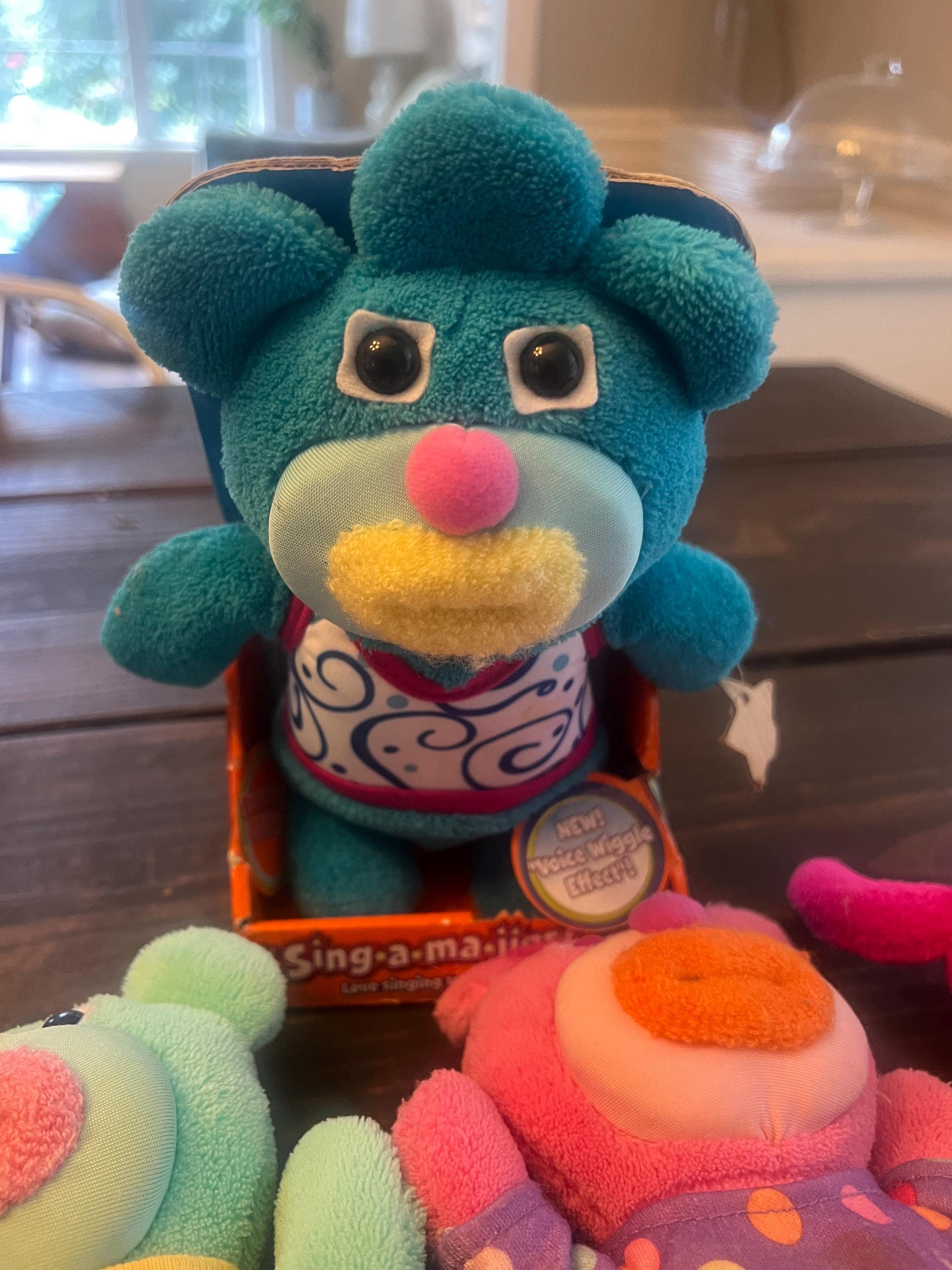 Lot of 8 Mattel Sing a Ma Jigs Singing Plushies All Work