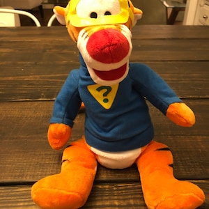 Disney Winnie the Pooh Super Hero Tigger Plush Stuffed Animal