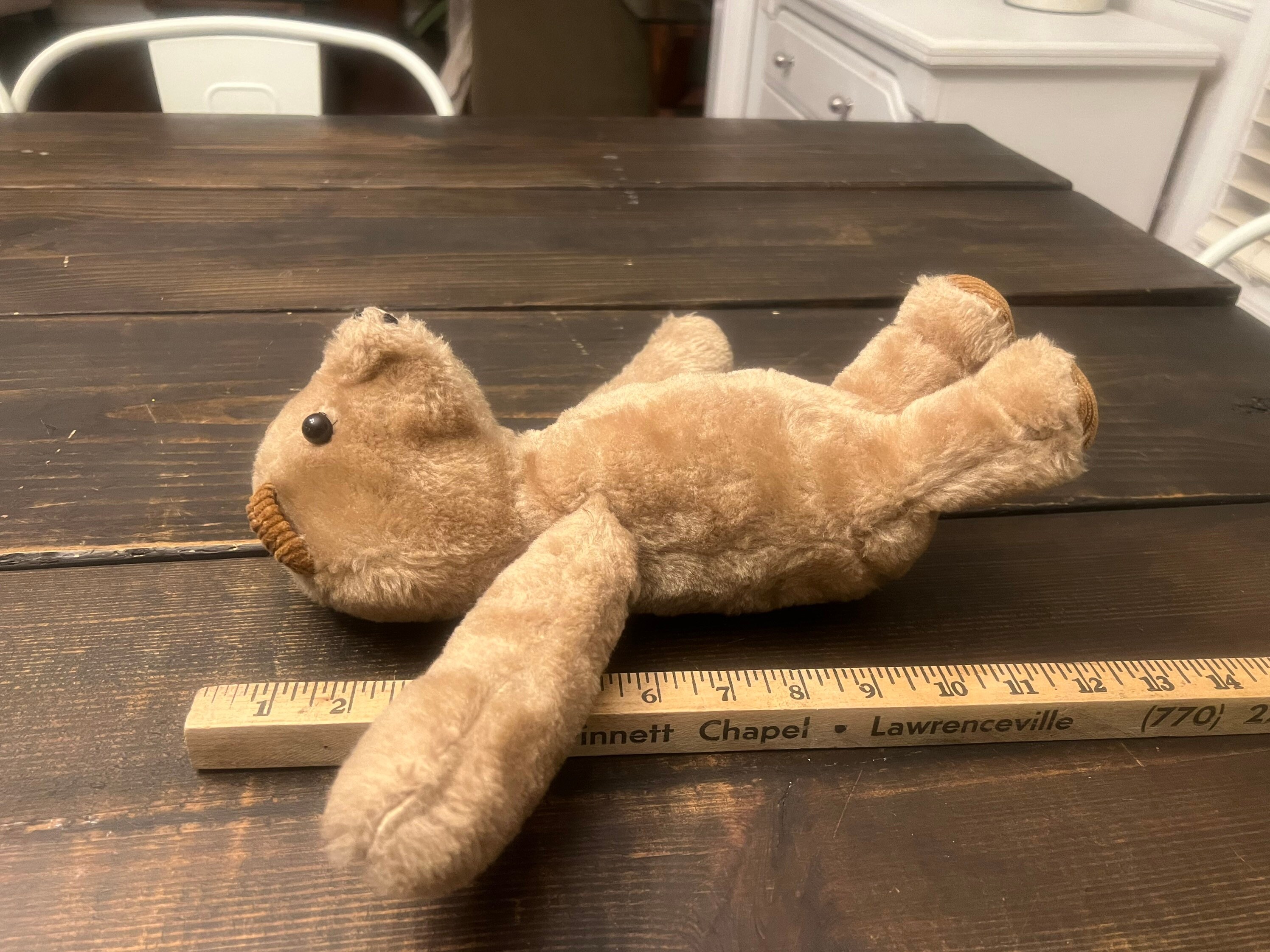 Vintage Teddy Bear Tan Brown - Etsy
