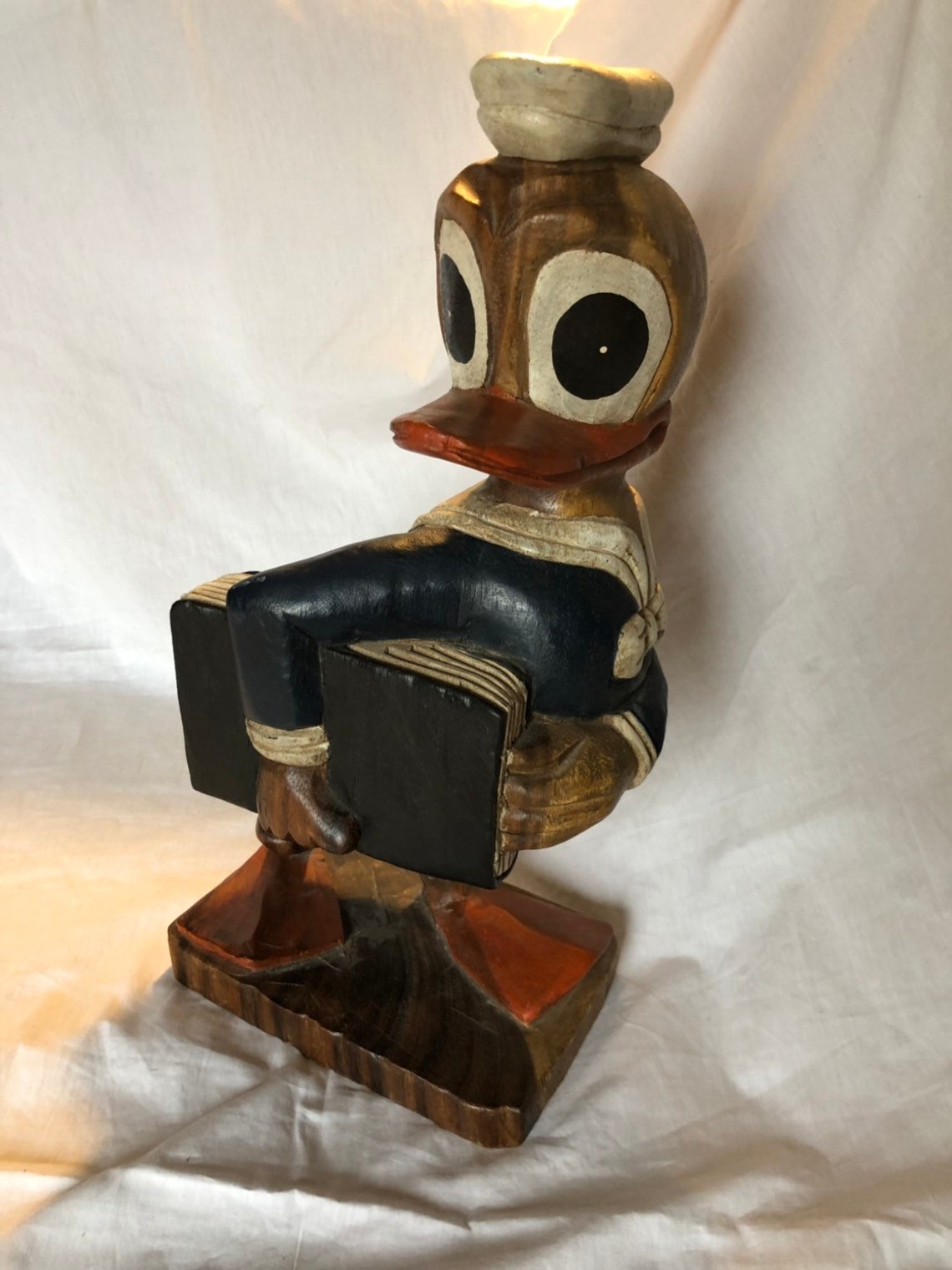large donald duck statue