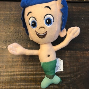Nickelodeon Bubble Guppies Gil Push Stuffed Animal