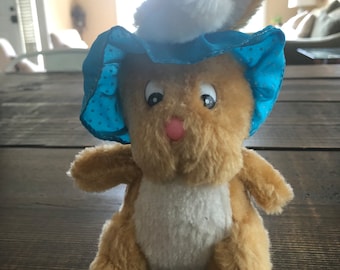 Vintage 1980’s Giftco Bunny Rabbit Plush Stuffed Animal