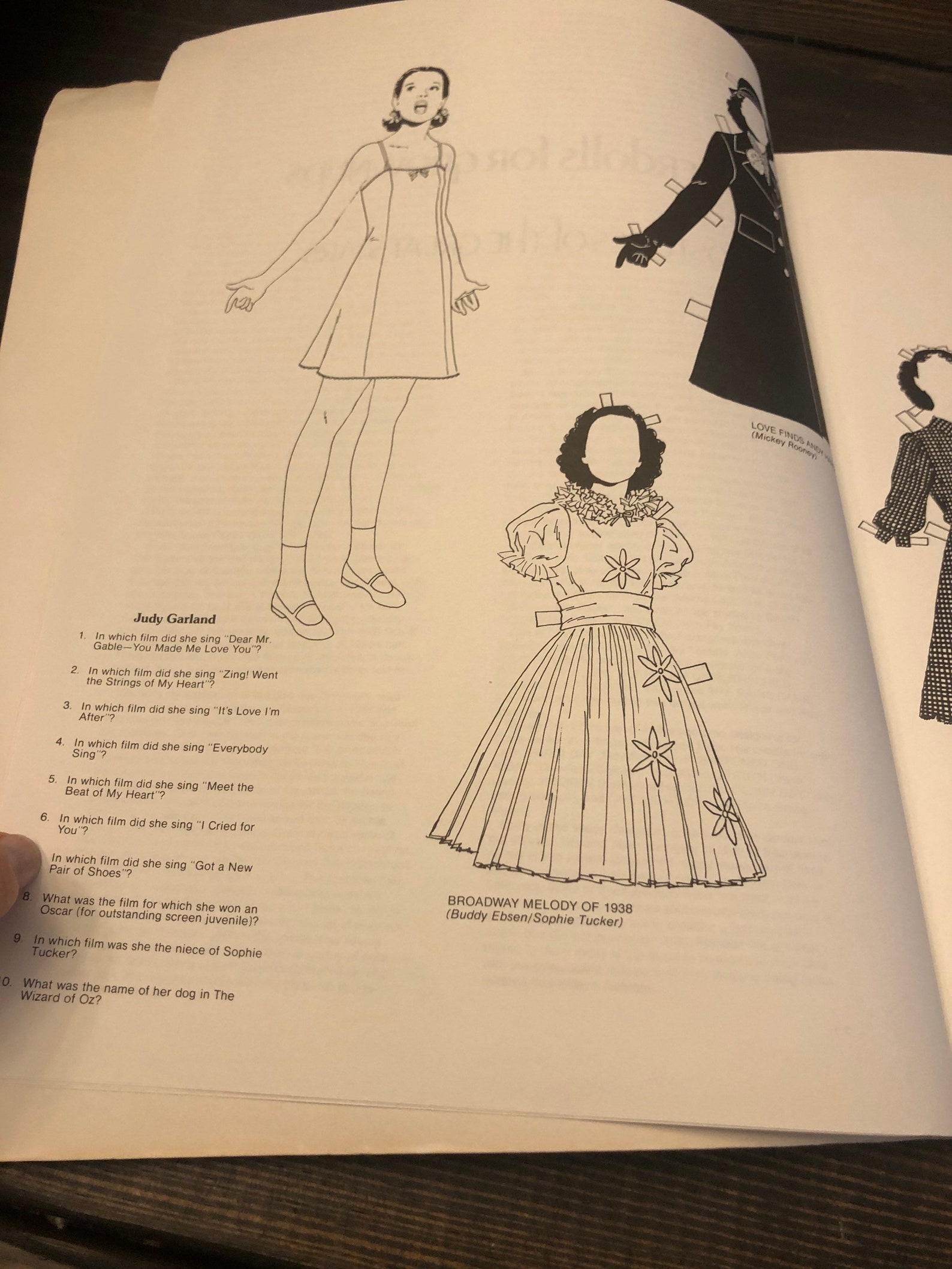 Vintage 1974 Paper Dolls For Grown Ups Thirty From The 30s Etsy