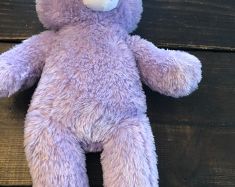 Build A Bear Disney Frozen Anna Purple Bear Plush Stuffed Animal
